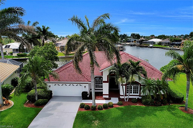 Gulf access pool home in desirable SW Cape Coral